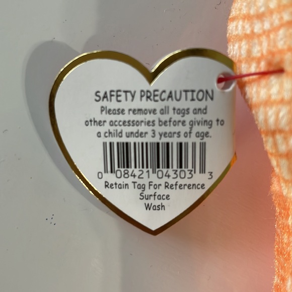 Ty Beanie Baby * Peekaboo the Turtle * Date of Birth: April 11, 2000 - Picture 9 of 10